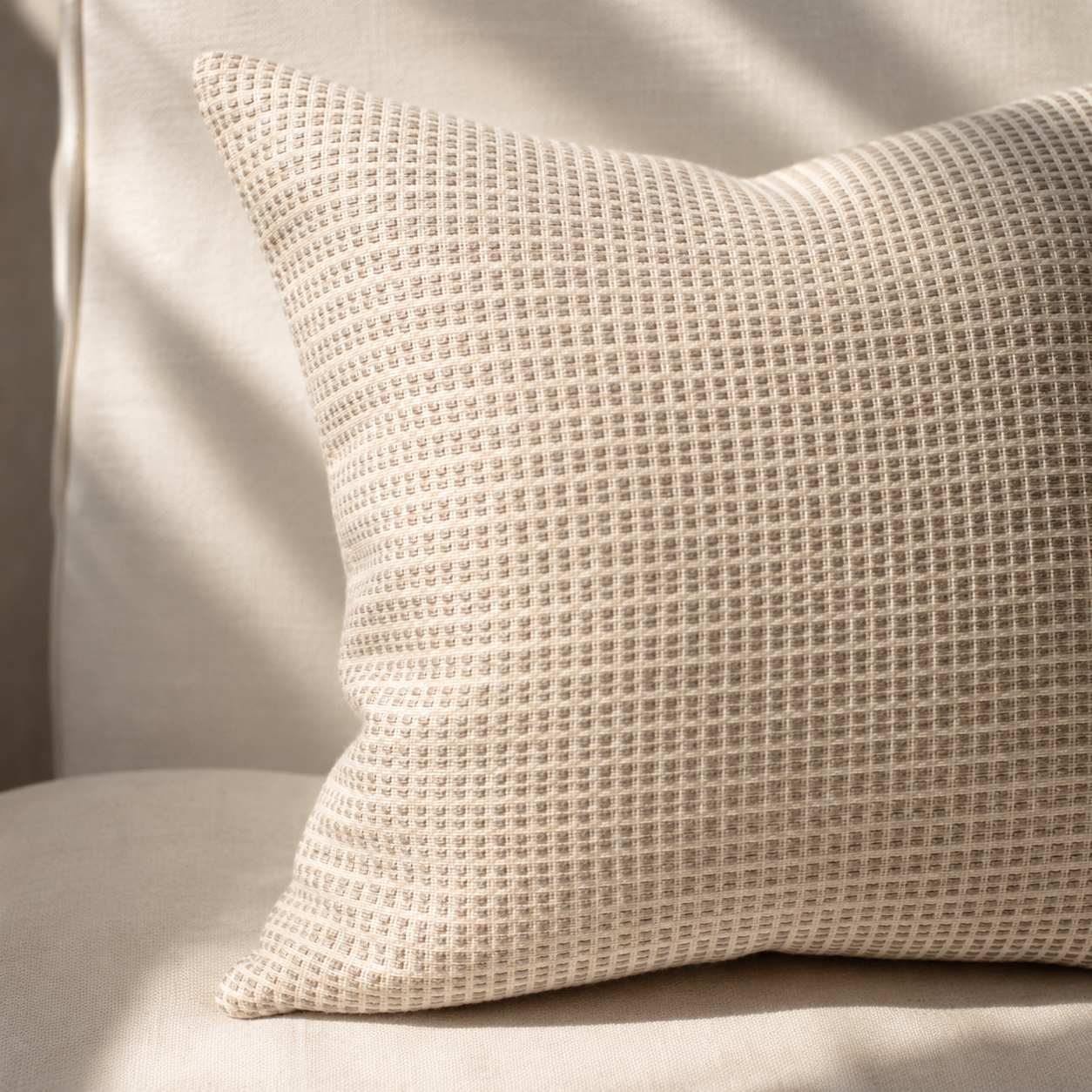 Akobo Pillow Cover – Stone