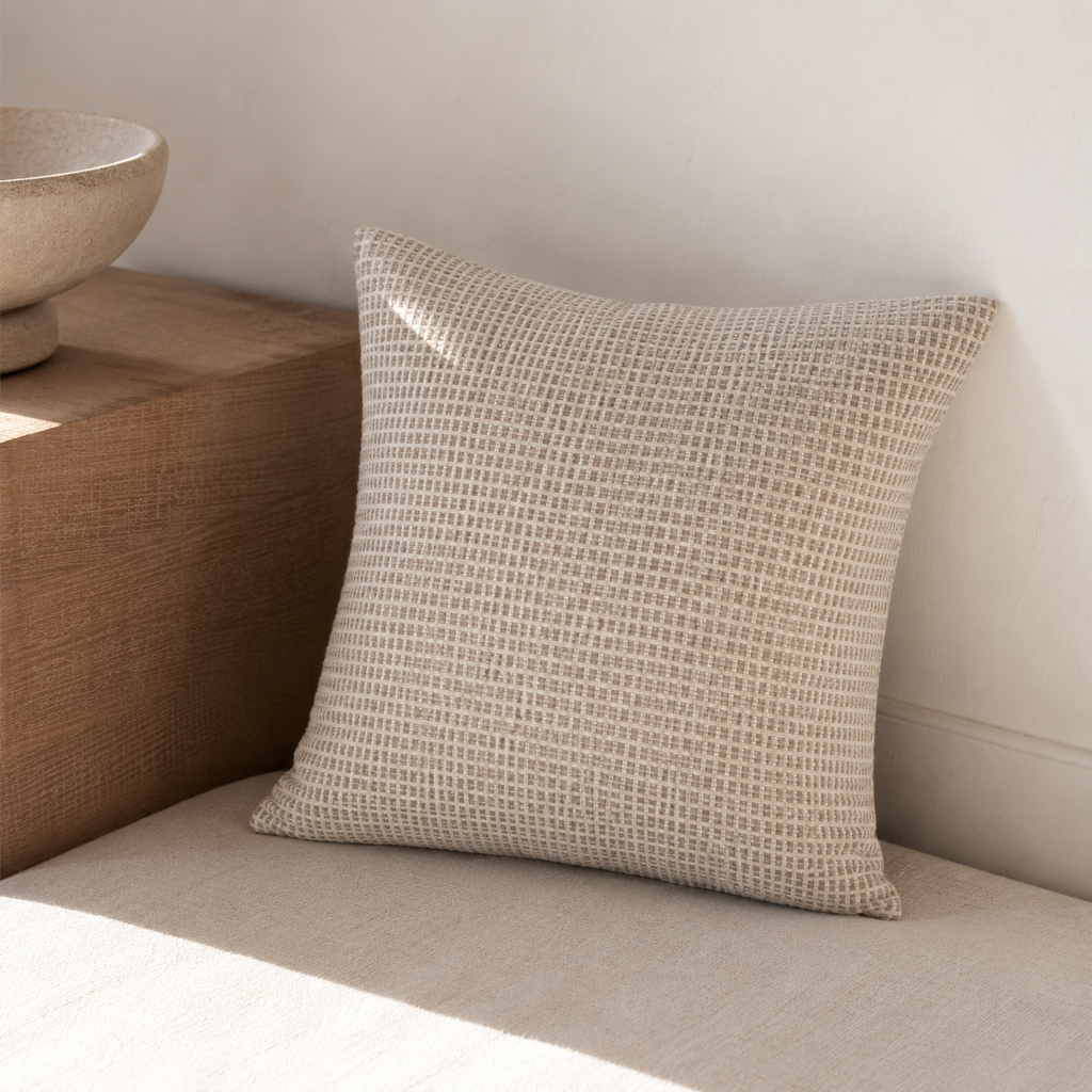Akobo Pillow Cover – Stone