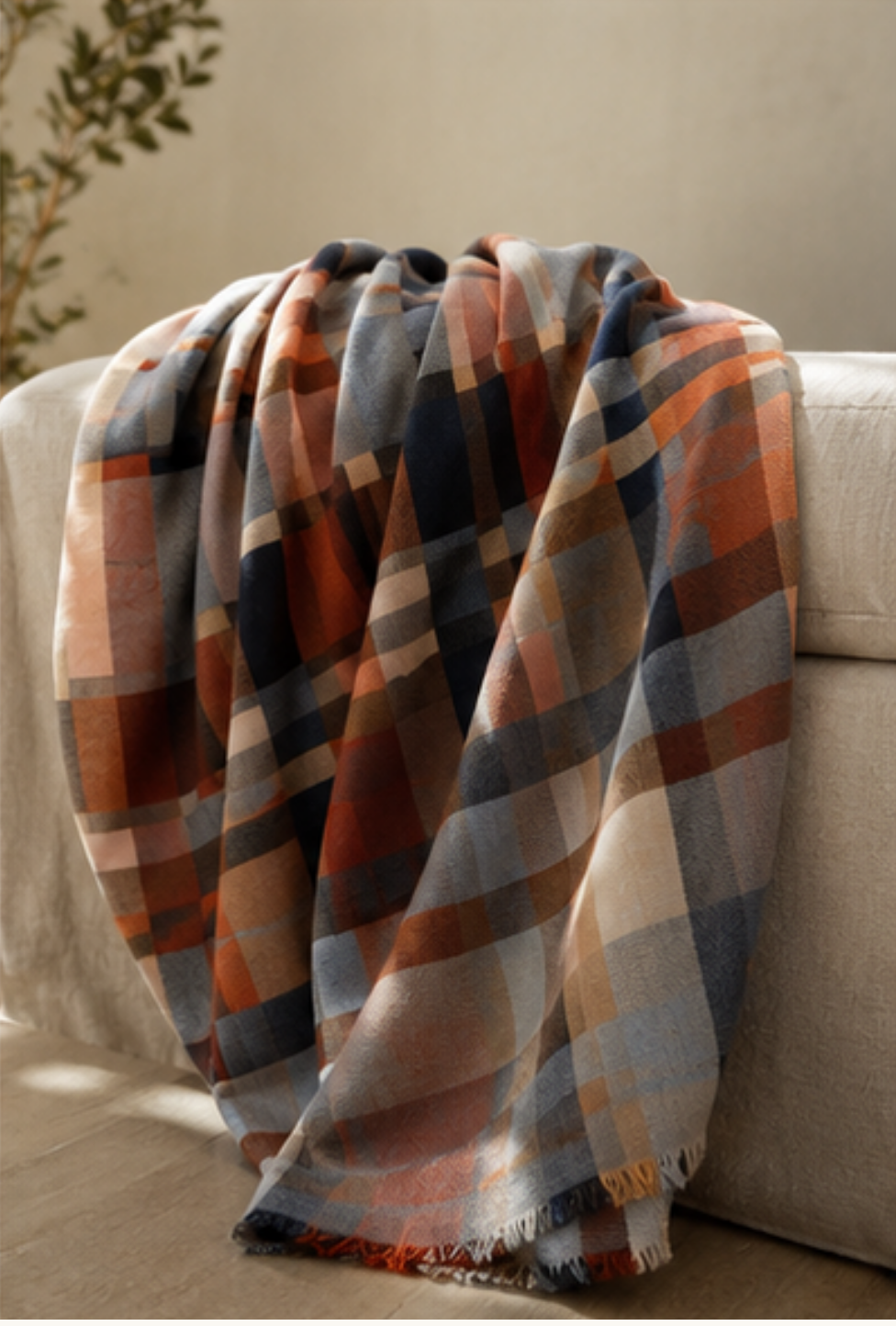 Doublecloth Throw — Karoo