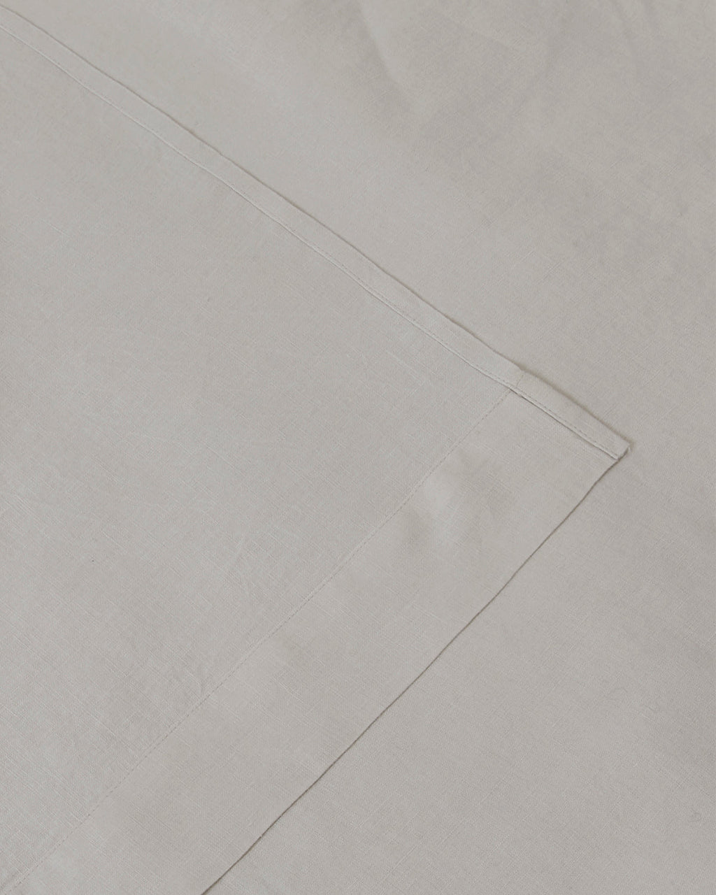 Marcel Linen Flat Sheet — Dove