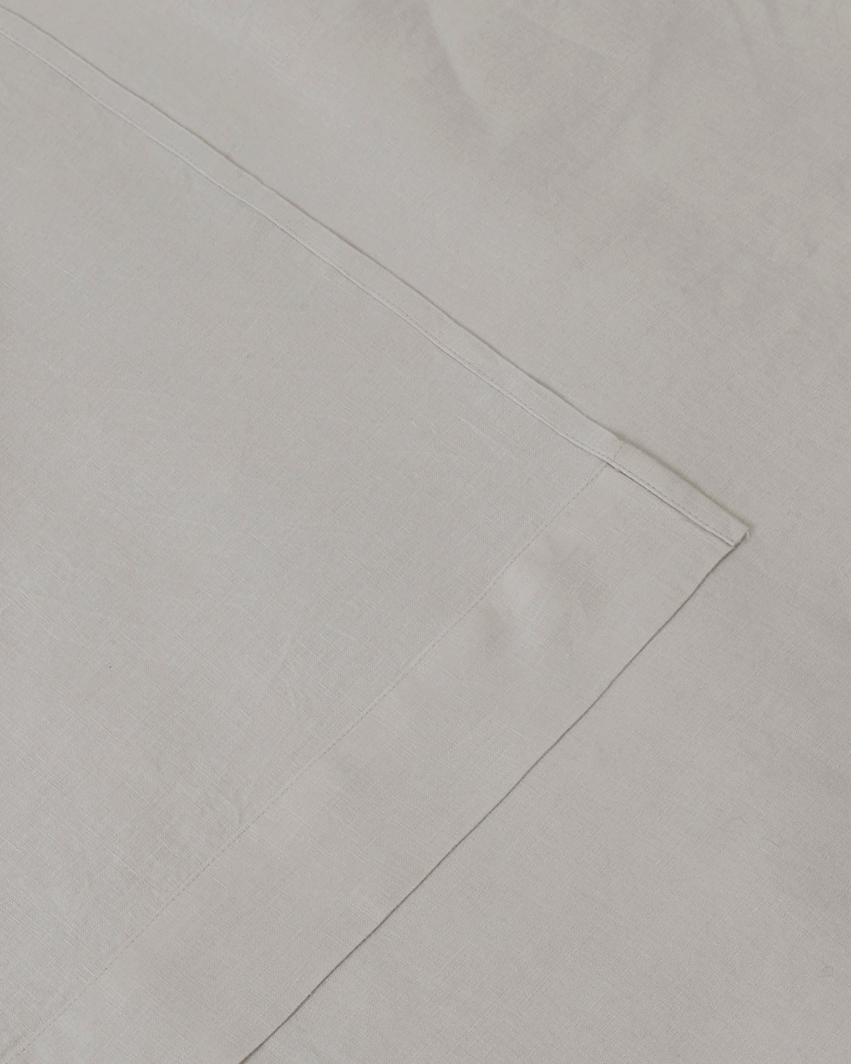 Marcel Linen Flat Sheet — Dove