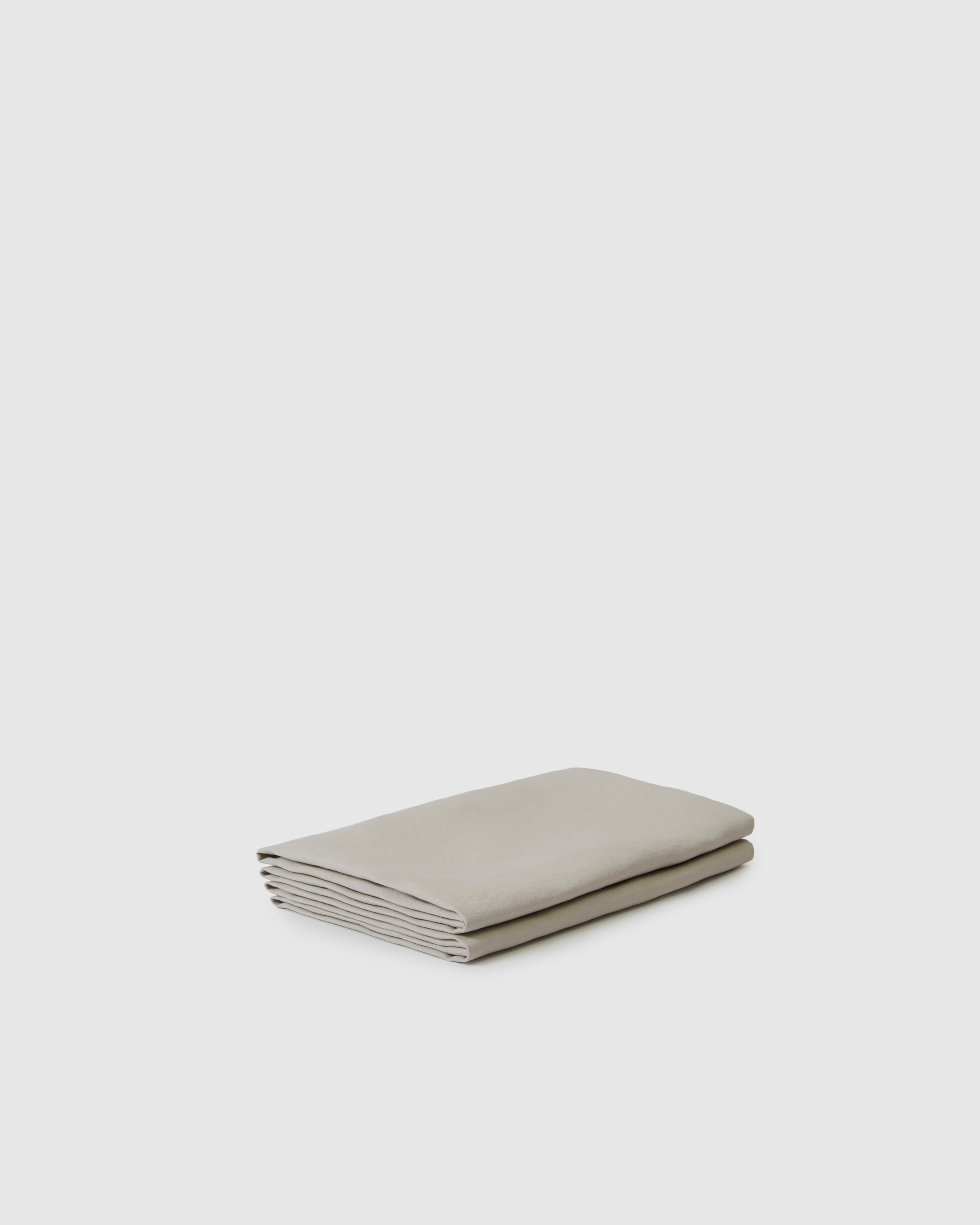 Marcel Linen Pillowcases — Dove