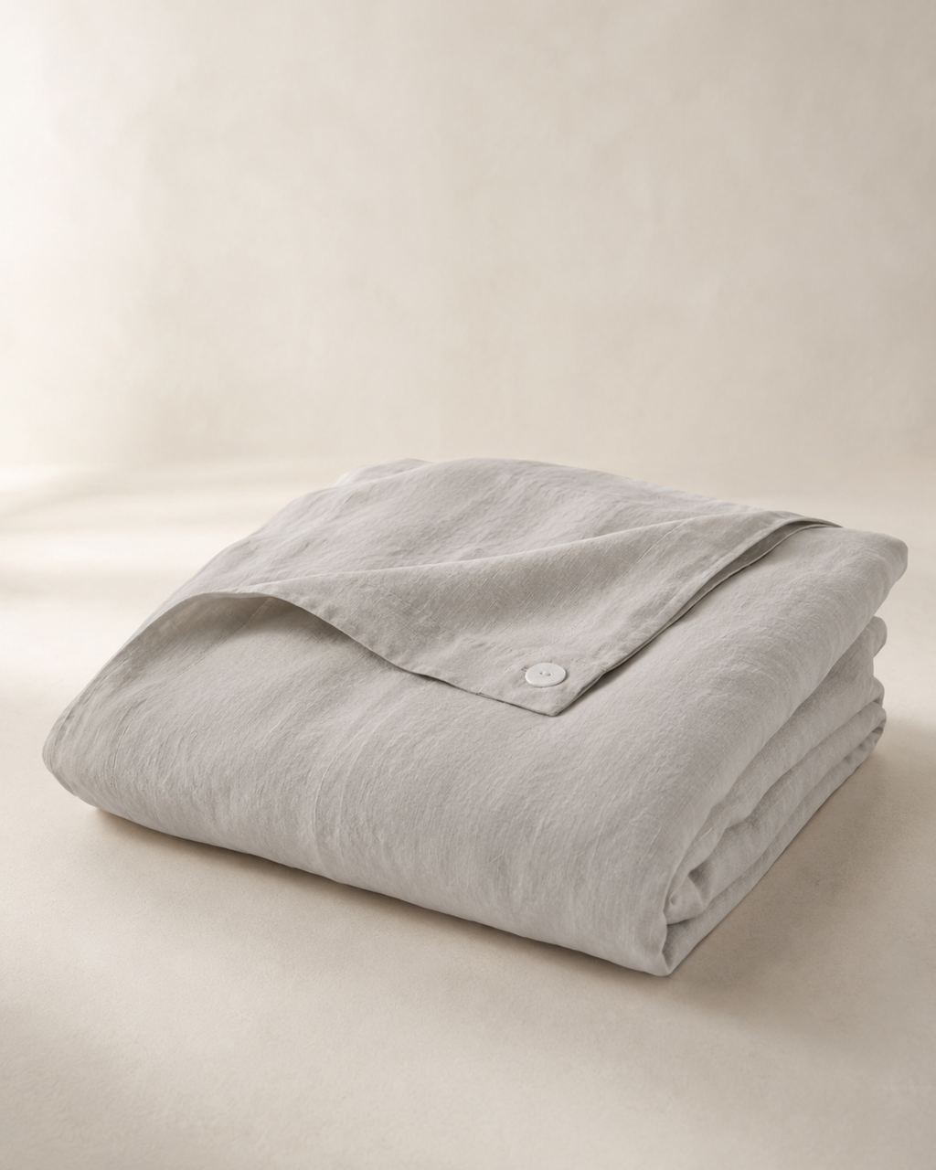 Marcel Linen Duvet Cover — Dove