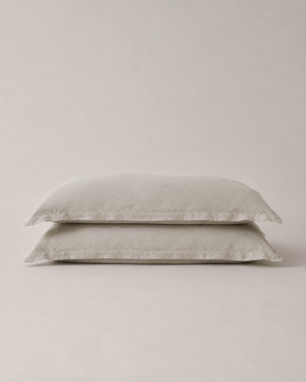 Marcel Linen Duvet Set — Dove