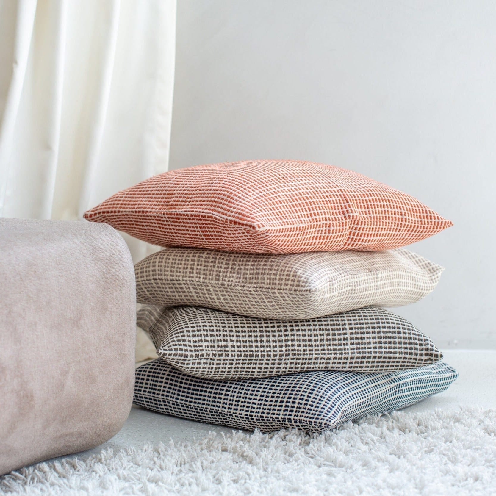 Akobo Cushion — Dark Grey