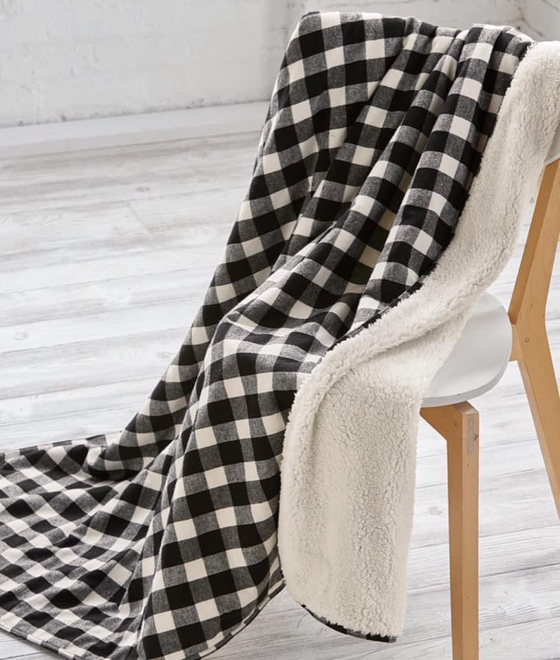 Sherpa Fringe Throw